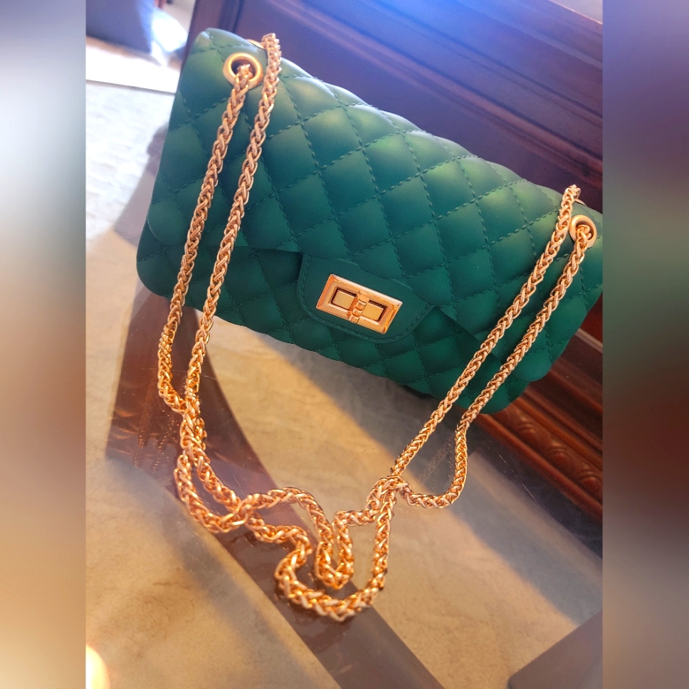 Emerald Green Jelly Bag